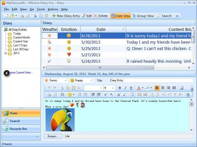 Efficient Diary Pro 5.50 Build 544 Multilingual Portable