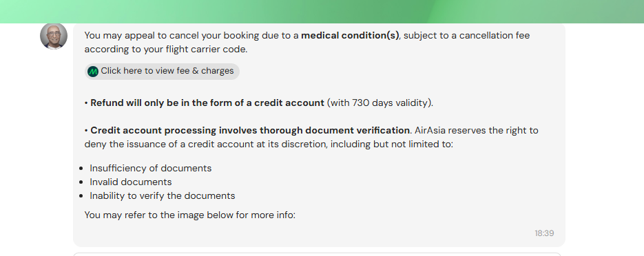 Air Asia: "Refund/Re-embolso" "Ask Bo" → "Create a Case" - Foro Aviones, Aeropuertos y Aerolíneas