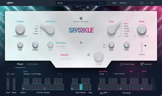 UJAM Virtual Guitarist SPARKLE2 2.1.0