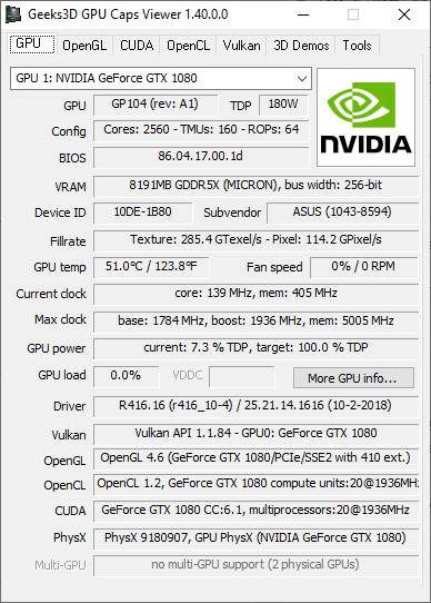 GPU Caps Viewer 1.61.0