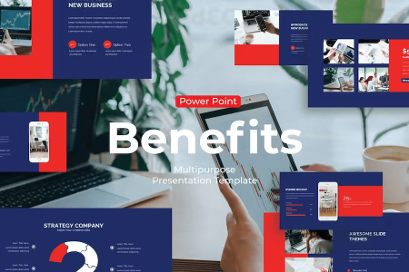 Benefits - PowerPoint Template Benefits - PowerPoint Template