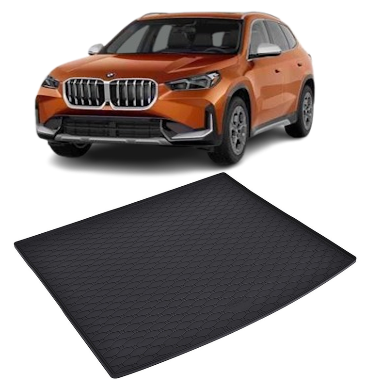 Tavita auto BMW Seria X1 2022-prezent, protectie portbagaj, Cri-Flo, din cauciuc 100%, compatibil cu autoturismul BMW Seria X1