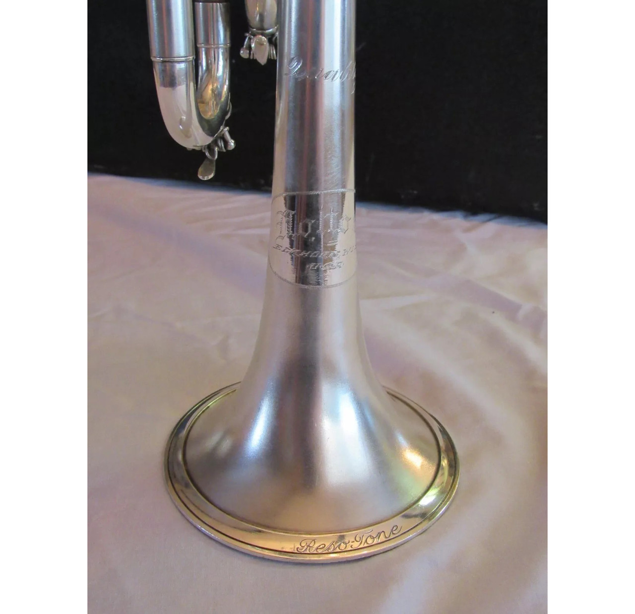 Holton 1936 Model 34 Resotone trumpet sn 119925 (3)