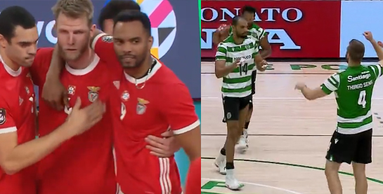 <p>VOLEIBOL: BENFICA E SPORTING VENCEM ANTES DO DÉRBI DA PRÓXIMA JORNADA</p>