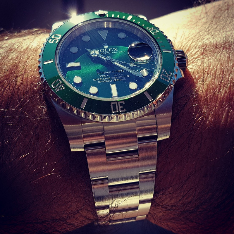 Rolex Submariner 40 mm Ref. 116610LV Aniversary Green 'Hulk'   (