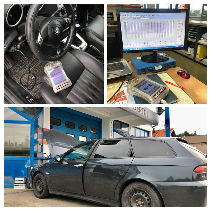 AR 156 1.9 16V mjet EGR off