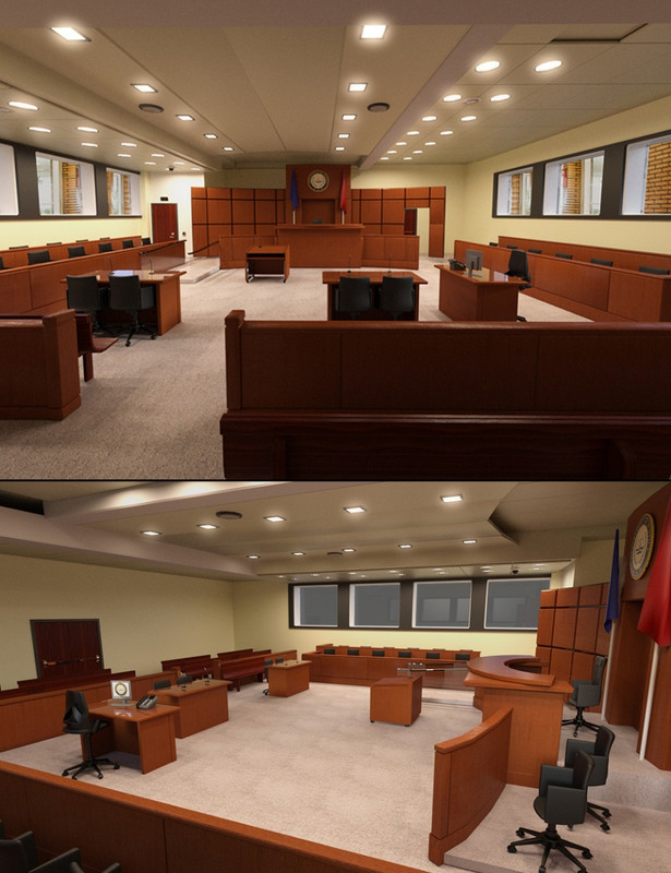 00 main the courtroom daz3d