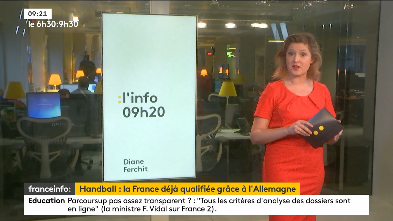 22 January - 08.00.00 - Le 6h30. Avec un rappel de l'info quatre
