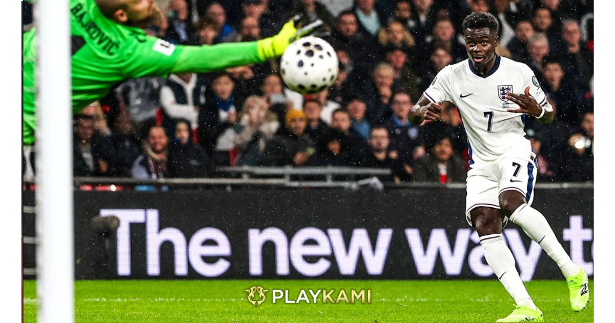 Highlights Gol Cantik Bukayo Saka