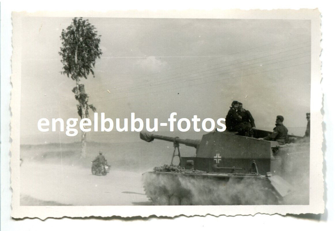 FOTO - PANZER - Panzerjäger - MARDER II - Hummel - Hornisse - EInsatz Ostfront
