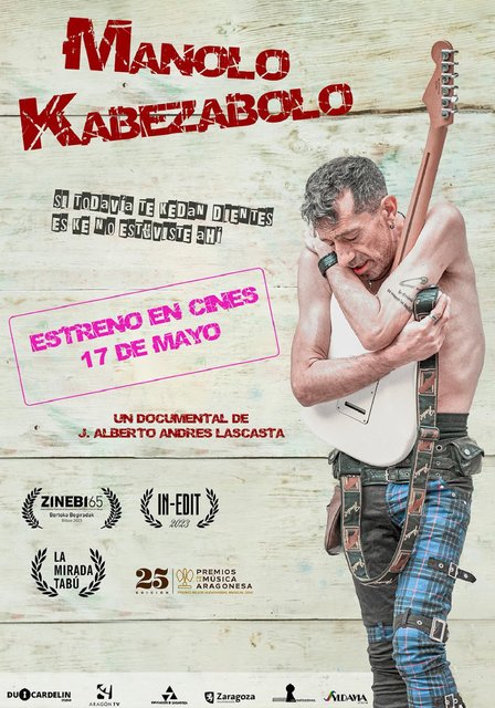 EL DOCUMENTAL “MANOLO KABEZABOLO” GANA LOS GALARDONES DE MEJOR LARGOMETRAJE Y MEJOR BSO EN LOS PREMIOS SIMÓN DEL CINE ARAGONÉS