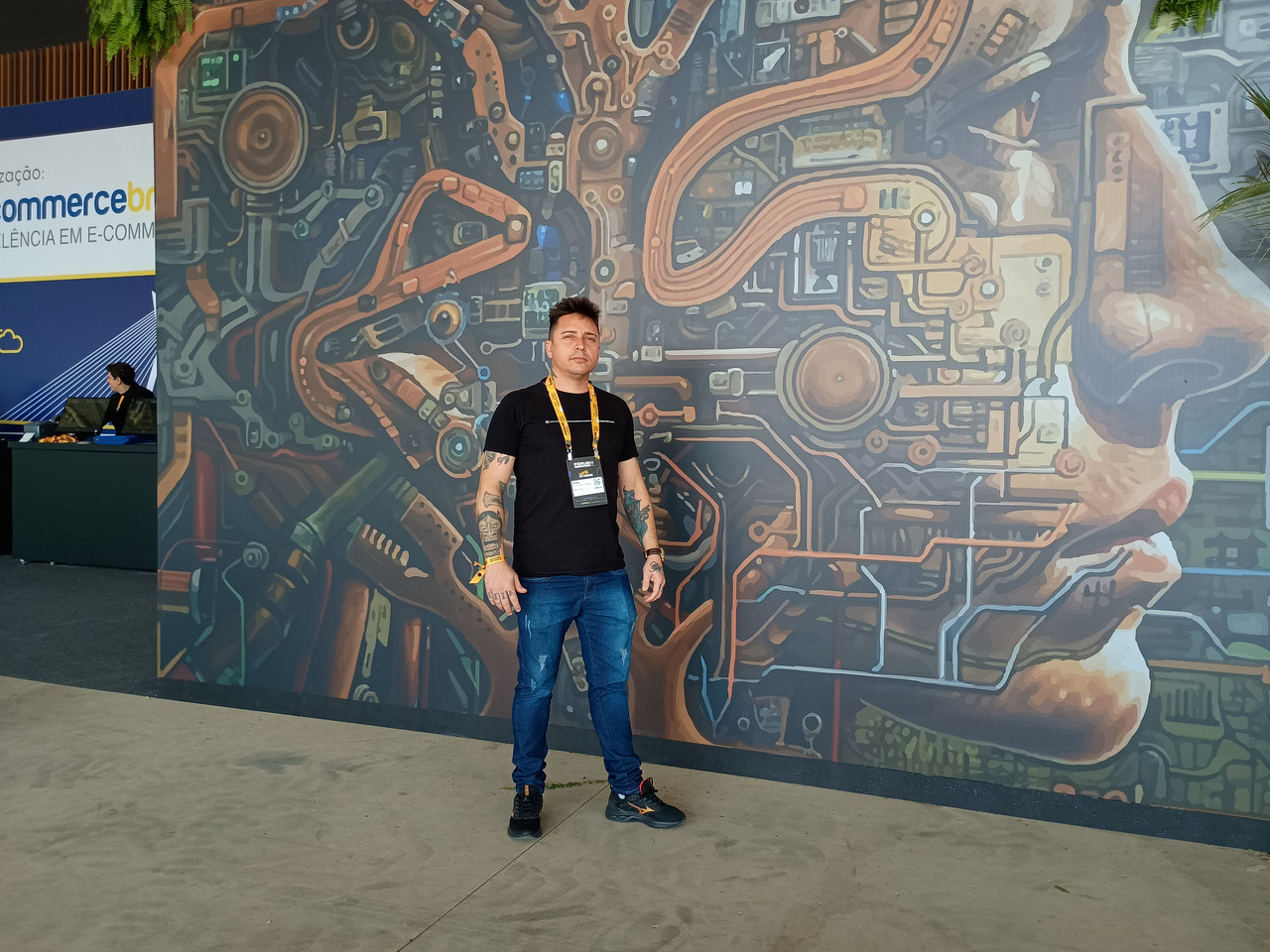 Skynet em Evento Tech