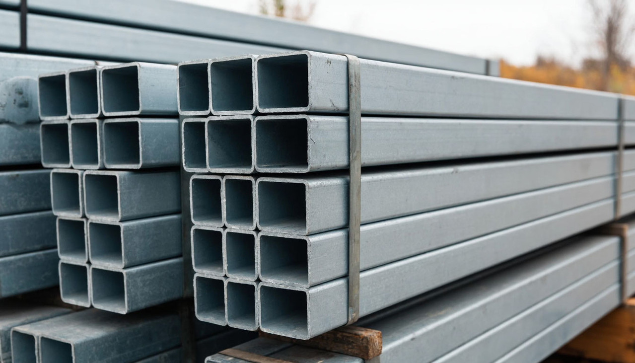 Прямоугольные профильные оцинкованные трубы