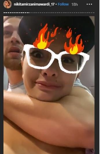 Nikita Mirzani dan kekasihnya