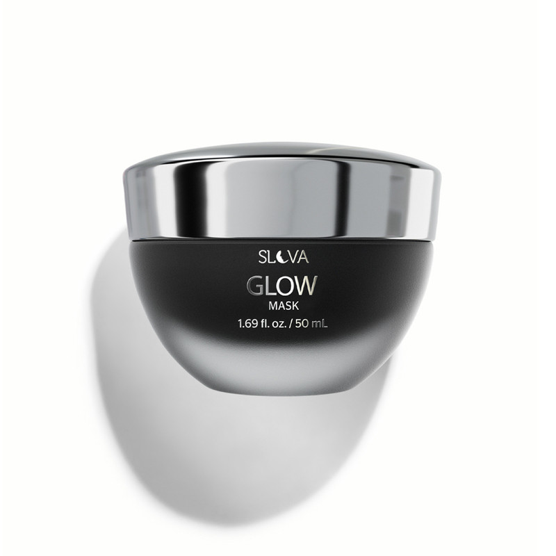 Slova GLOW Magnetic Pack/Mask for Deep Exfoliation and Youthful Radiance With Peptides, Retinol, and Vitamin E - For All Skin Types - 50ml - Magnet Included