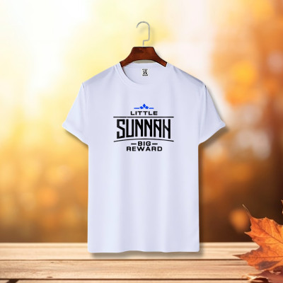 ইসলামিক ক্যালিগ্রাফি ডিজাইন কটন হাফহাতা টিশার্ট