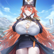 {1girl}, ks (xephyrks), ohlia, {kobayashi ritz}, reoen, [[liduke]], cowboy shot, s-1344287518