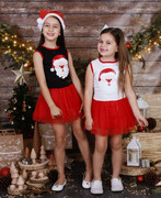VESTIDO PAPA NOEL BORDADO NEGRO