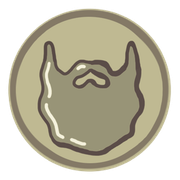 Beard oil and balm icon
