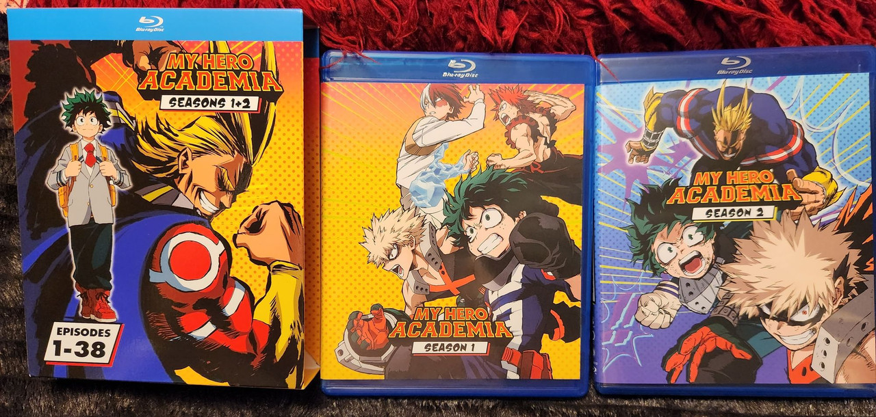 My Hero Academia: Season 1 and 2 (Walmart Exclusive) (Blu-ray) 