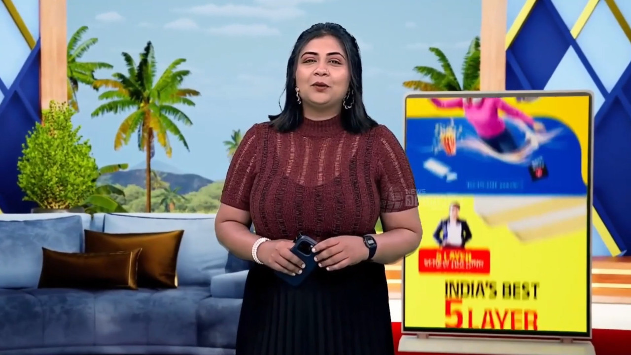 News Reader Sethu Lakshmi Sexy Huge Boobs in Saree and other Costumes mp4 snapshot 00 10 845