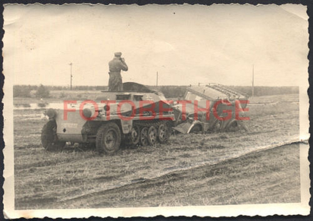 Sdkfz. SPW Schützenpanzer mit Kfz. 18 Krupp im S