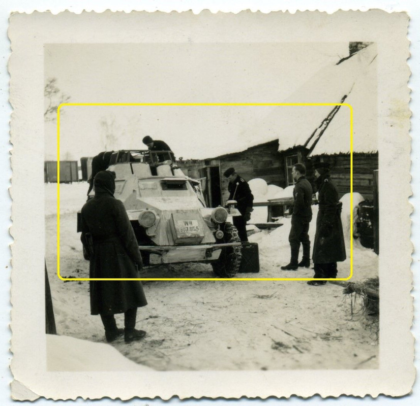 Fotos eines Angehörigen der Panzer Inst. Abt. 543 Russland SdKfz