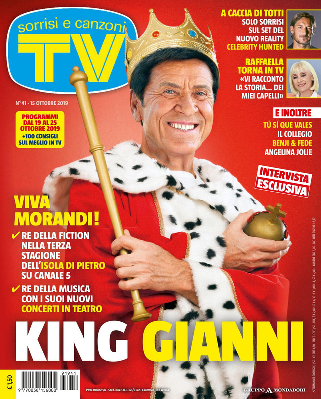 TV Sorrisi e Canzoni – 15 Ottobre 2019