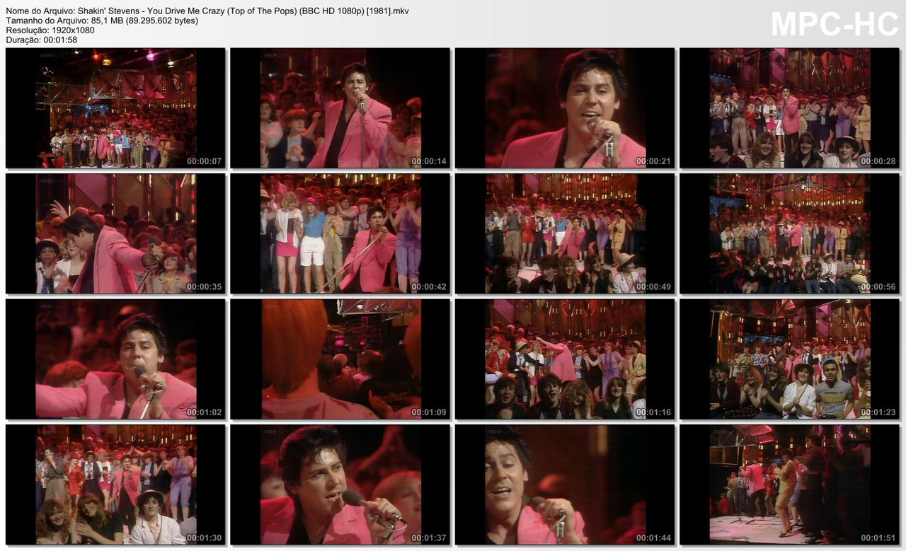 Shakin' Stevens - You Drive Me Crazy (Top of The Pops) (BBC HD 1080p) [04.06.1981]
