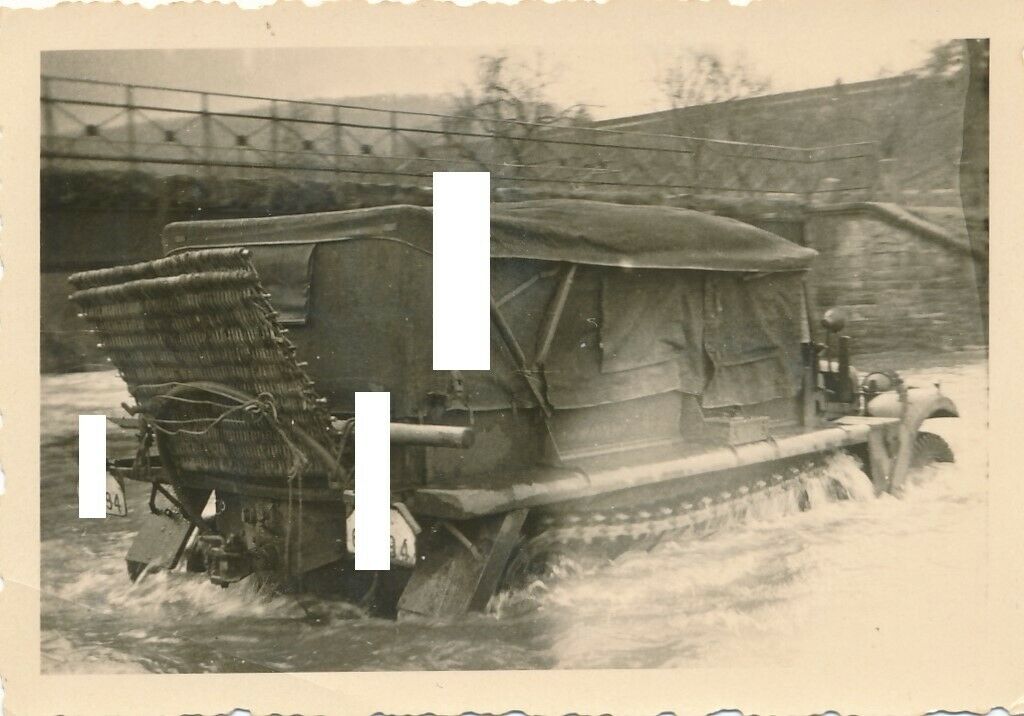 1 Tonner Panzer Halbkette Böse Buben Nummernschild