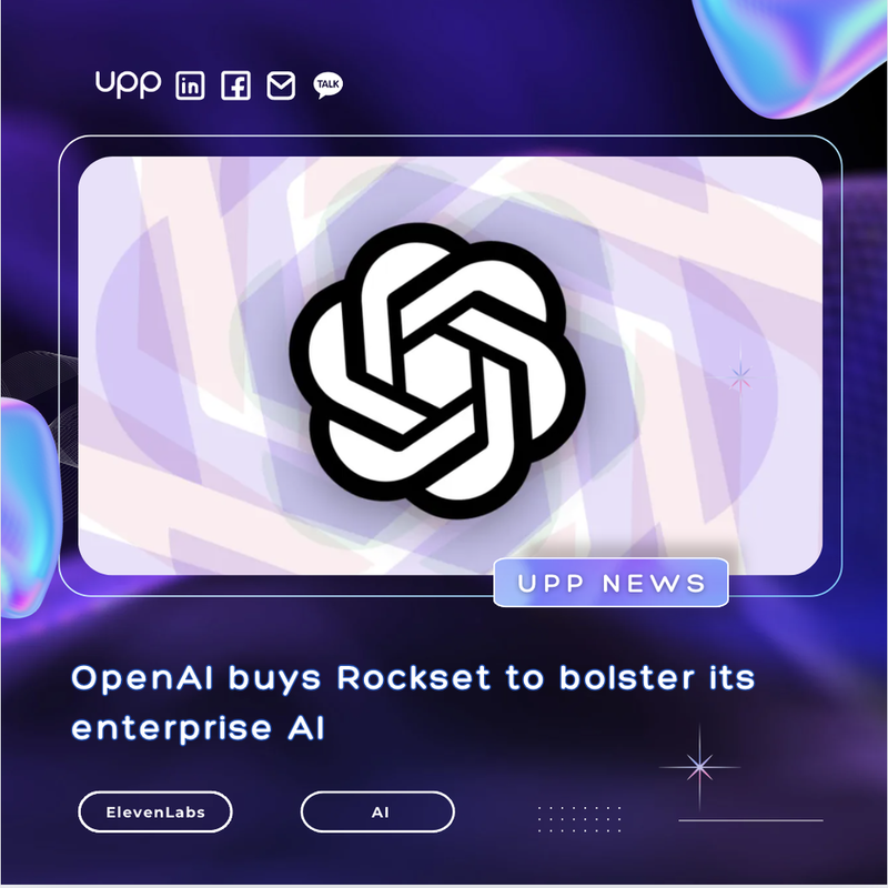 OpenAI buys Rockset to bolster its enterprise AI