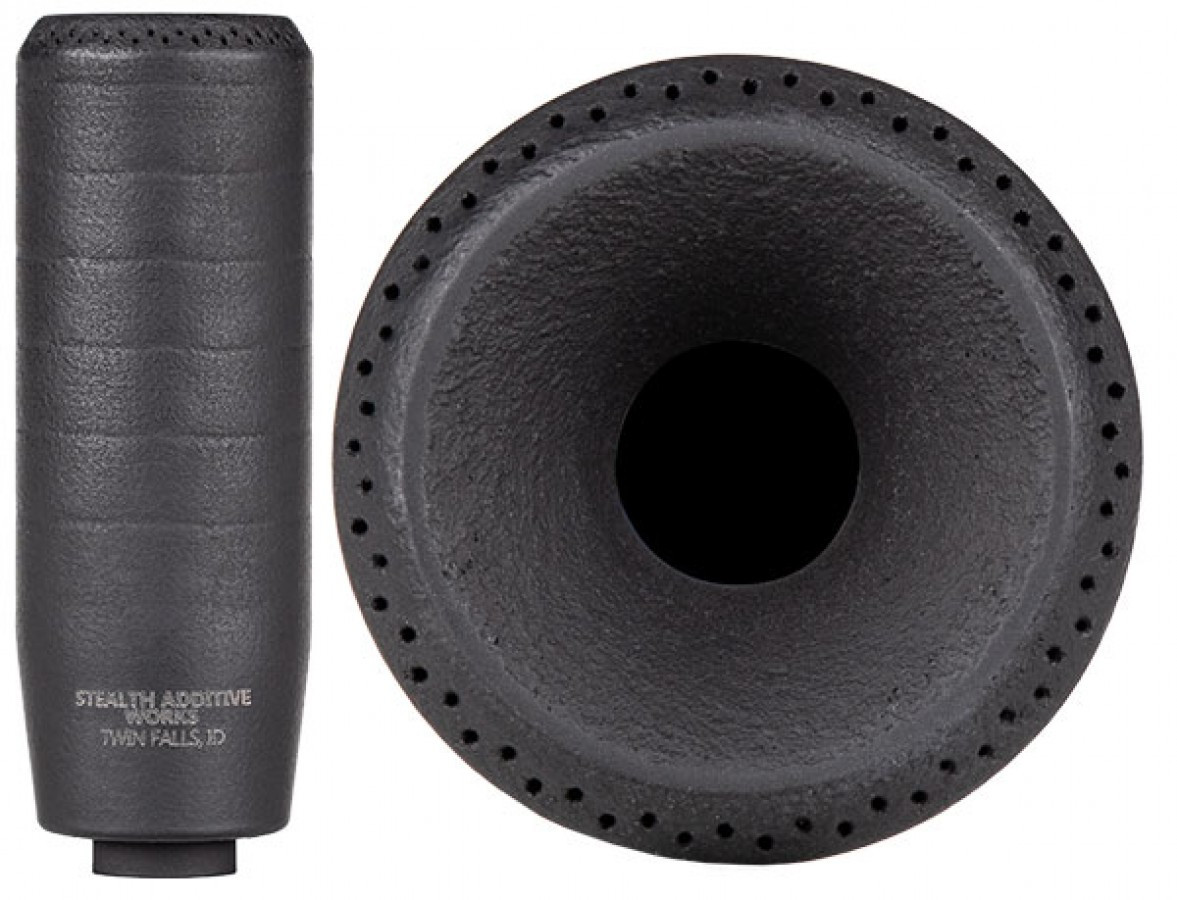 Stealth Additive Works SHIV 9mm Titanium Pistols Suppressor 13.5x1 LH-img-0