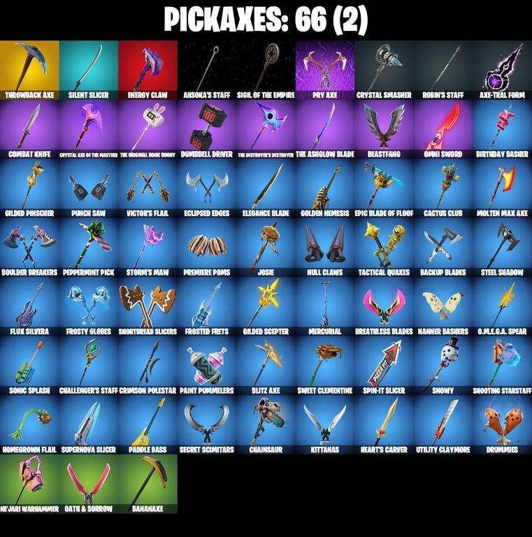 pickaxes comp