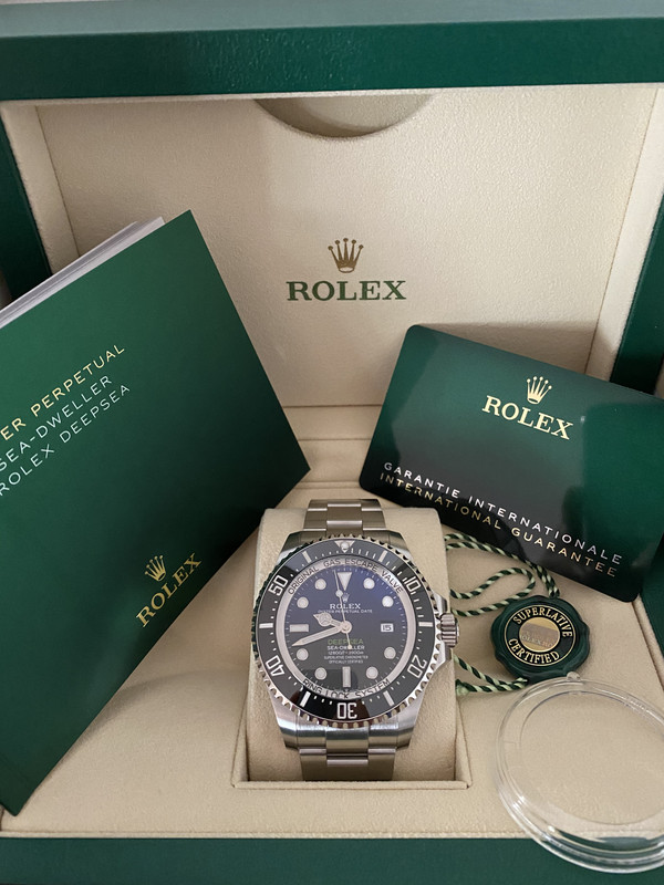 Vendo Rolex Deepsea D-Blue ref. 126660 Full set Nuovo 12/2020