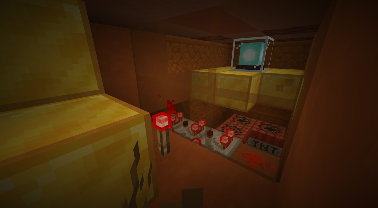 secret redstone trap