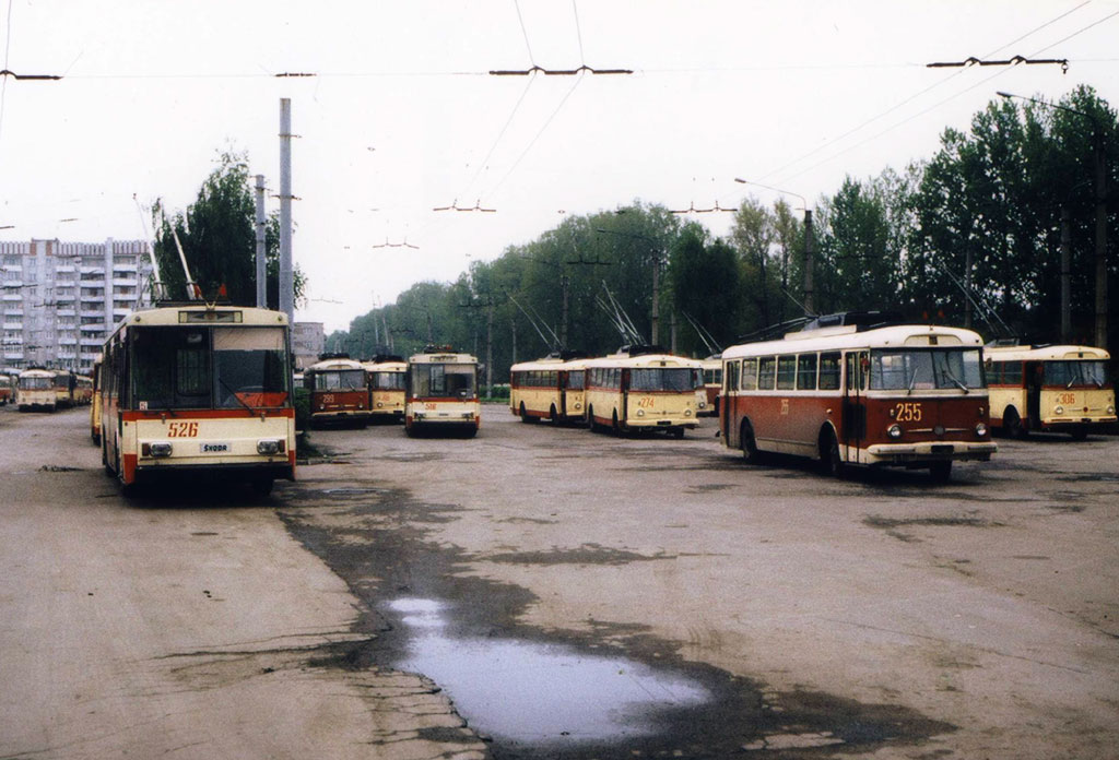 245916 1989год трол.депо Львов