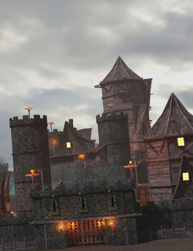 Forsaken Keep and Construction Set Forsaken Keep and Construction Set