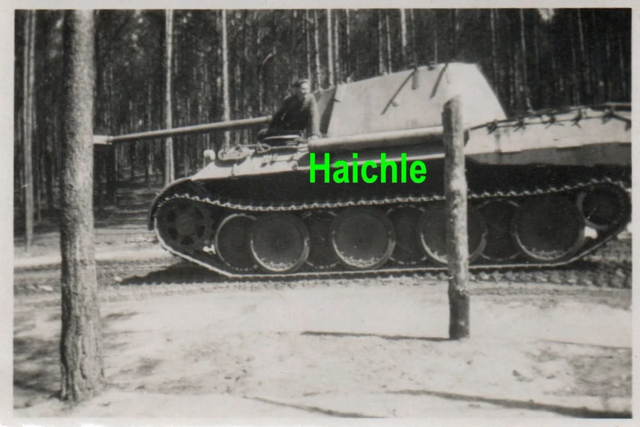 Orig Foto WW2 Jagdpanzer Hetzer