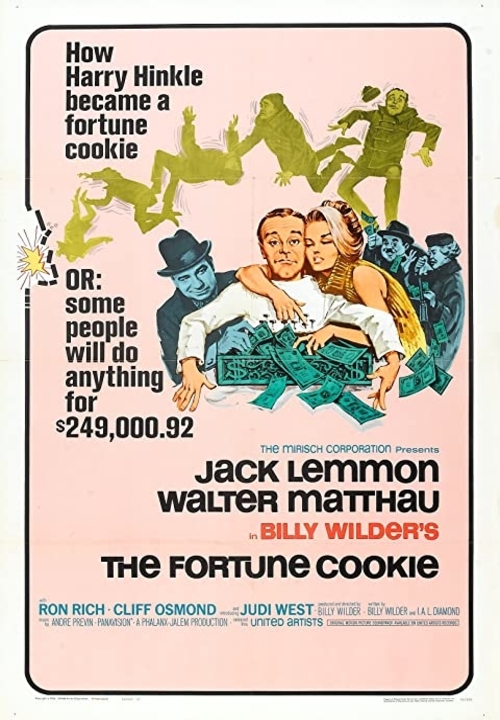 Szczęście Harry'ego / The Fortune Cookie (1966) PL.1080p.BDRip.DD.2.0.x264-OK | Lektor PL