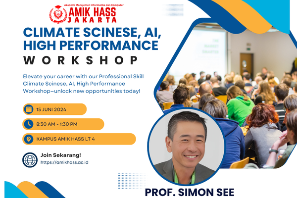 Workshop Oleh Prof.Simon Bersama Mahasiswa Amik Hass