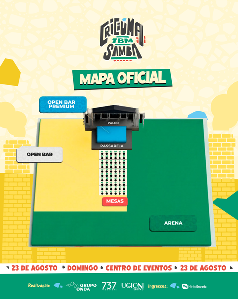 Mapa do Evento