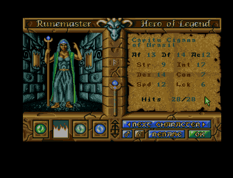 Four Crystals of Trazere