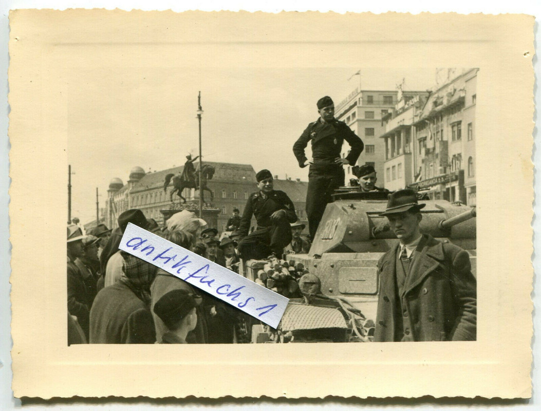 Foto-1 Panzer vom Pz.Rgt.36 beim Einzug in Agram#Zagreb in Kroatien 1941 s-l1600 (3)