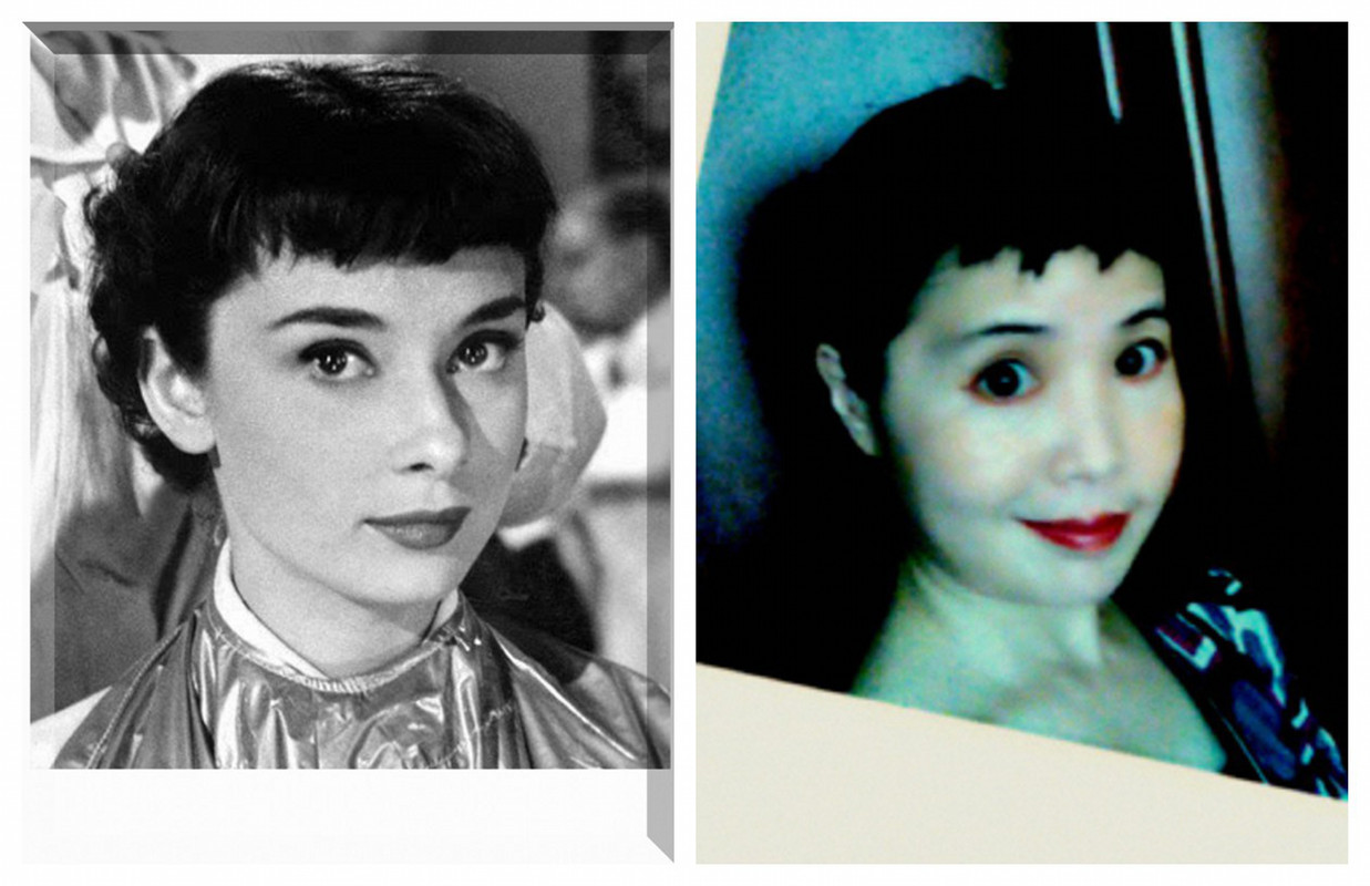 罗马假日仿妆拼图1极美丽