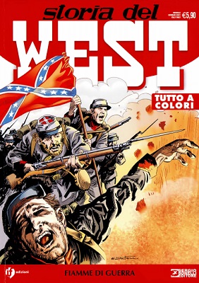 Collana West 22 - Storia del West 22, Fiamme di guerra (SBE 2021-01-05)