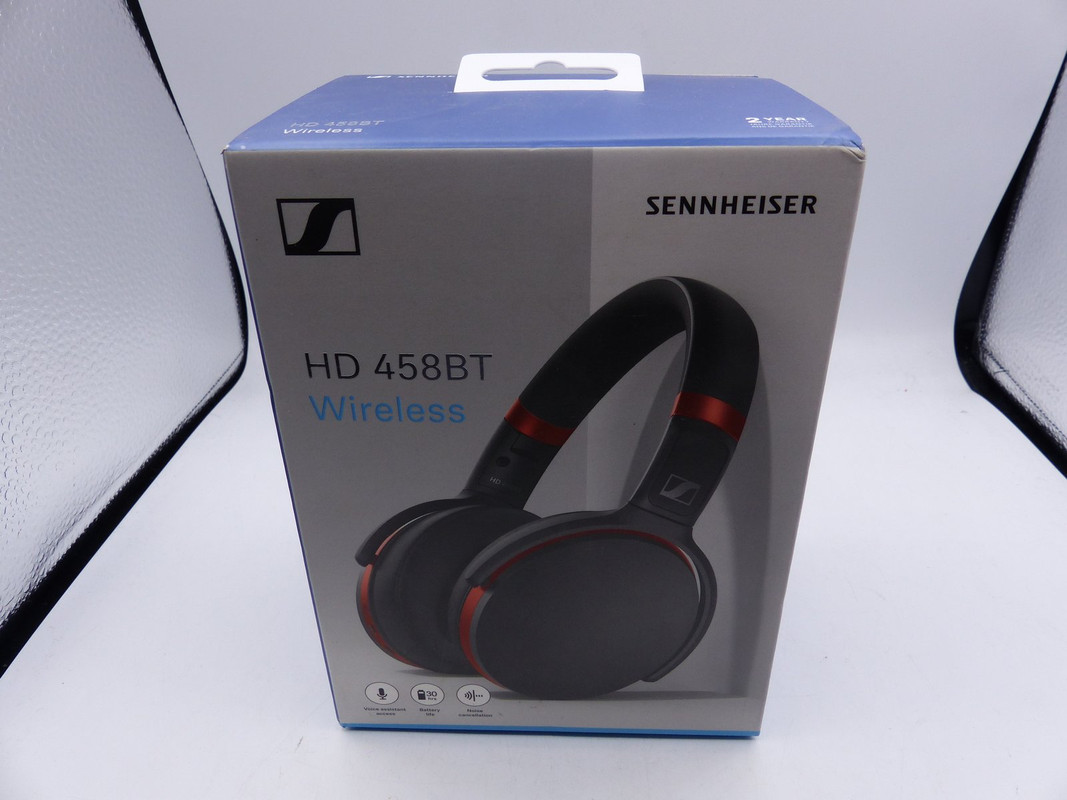 SENNHEISER HD 458BT WIRELESS NOISE CANCELLING HEADPHONES - RED & BLACK |  MDG Sales, LLC