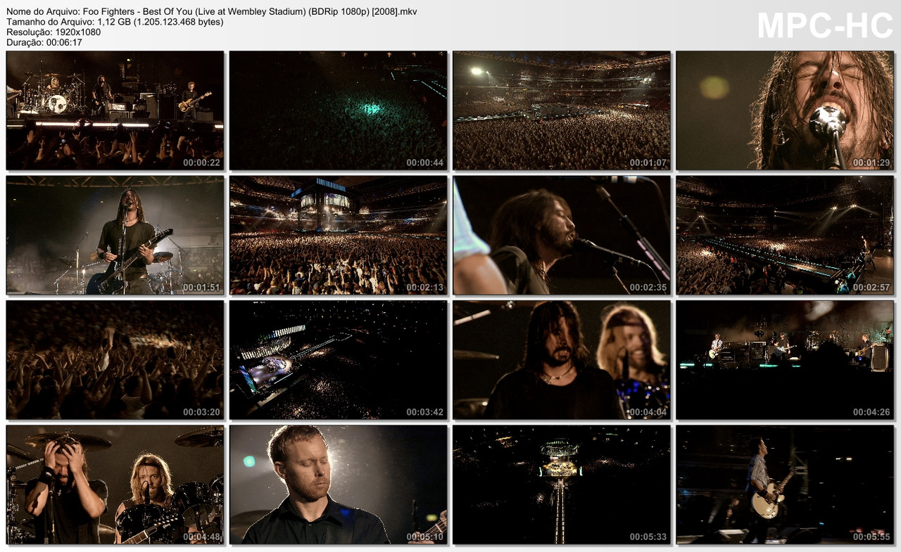 Foo Fighters - Best Of You (Live at Wembley Stadium) (BDRip 1080p) [2008]