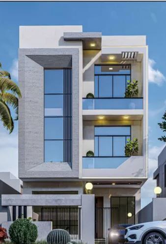 فيلا بيضاء مكتملة في الزاهية ، عجمان بتصميم عصري فاخر و مساحات واسعة ، مناسبة للعائلات ورجال الأعمال ، مع موقع مميز واستثمار ذكي .