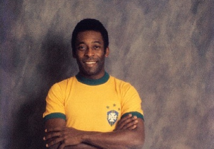 Pele, legenda sepak bola Brazil.