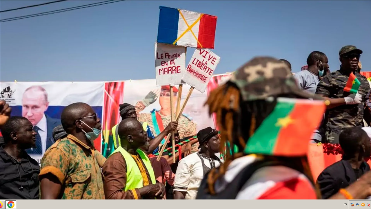 Francia acuerda retirar tropas de Burkina Faso